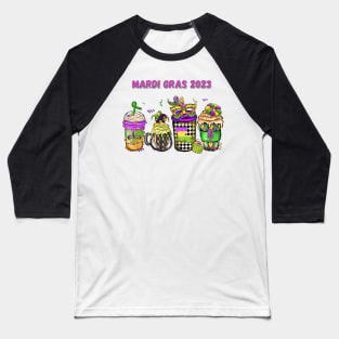 Let the Good times Roll Mardi Gras Party in Nola Baseball T-Shirt